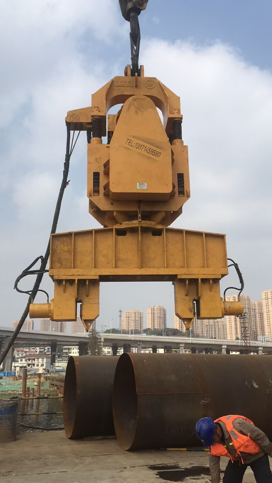 湖北君环机械出租出售DZJ-135振动锤图7